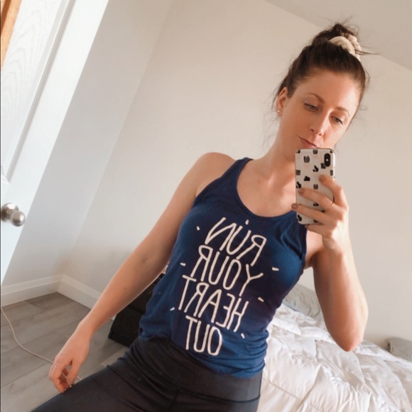 Nike Tops - Cute Graphic Nike Running Tank